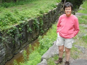 exploring old canal locks