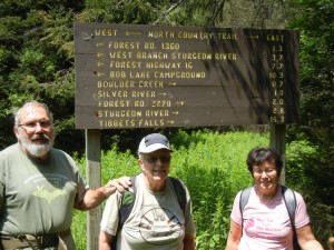 hiking Doug & Marjory's section of the NCT