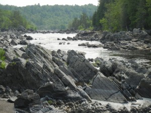 St Louis River slate beds in Jay Cooke State Park