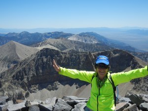 atop Wheeler Peak