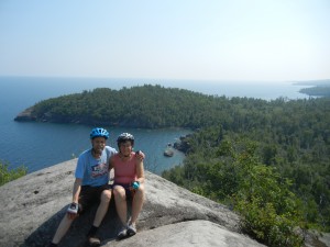 Lake Superior view from Day Hill in Split Rock Lighthouse State Park