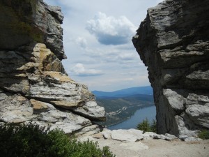 Donner Lake viewed from Donner Peak