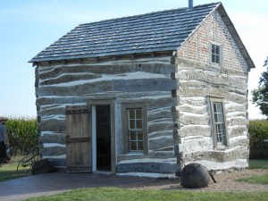 homesteader's cabin