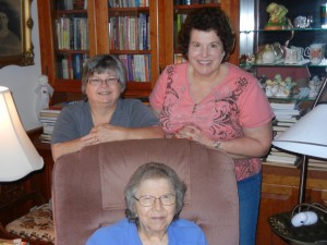 Joyce, Jan, and Aunt Wava