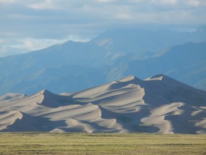 Great Sand Dune NP in the afternoon light