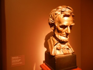 Lincoln sculpted by St. Gaudens