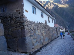 Spanish buildings on top of Incan foundations