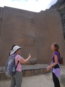 sun temple wall with expansion joints