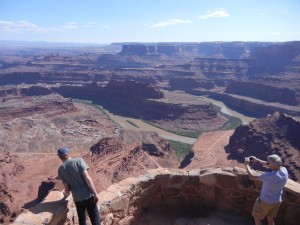 entrenched meanders of the Colorado River below Dead Horse Point