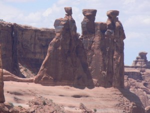 the Three Gossips, Arches NP