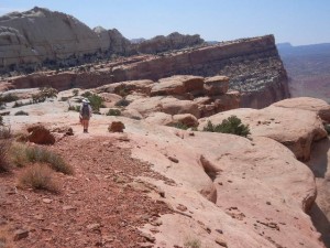 Navajo Knob trail, Capitol Reef NP