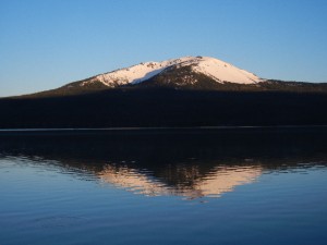 Mount Bailey in the early morning light