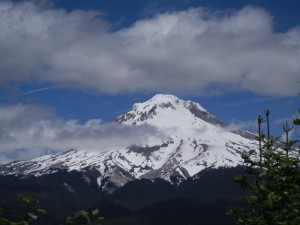 Mt. Hood view from Mt. Tom Dick and Harry