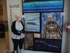 Catherine and the Boys in the Boat quilt