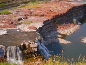 one of the five major falls at Great Falls they had to portage around