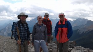 our hiking friend Jessica was on the summit of Sulfur Skyline trail when we arrived there