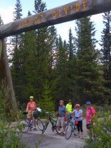 biking across the Great Divide