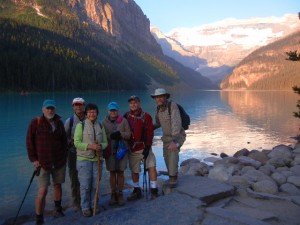 early start at Lake Louise