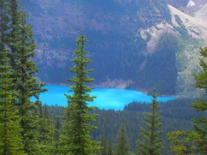 Moraine Lake--yes, that's the real color