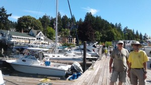 Gordon & Paul at Roche Harbor